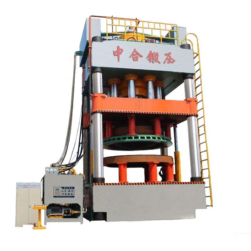 天然氣罐/油罐大封頭拉伸成型液壓機(jī)(大封頭沖壓成型油壓機(jī))