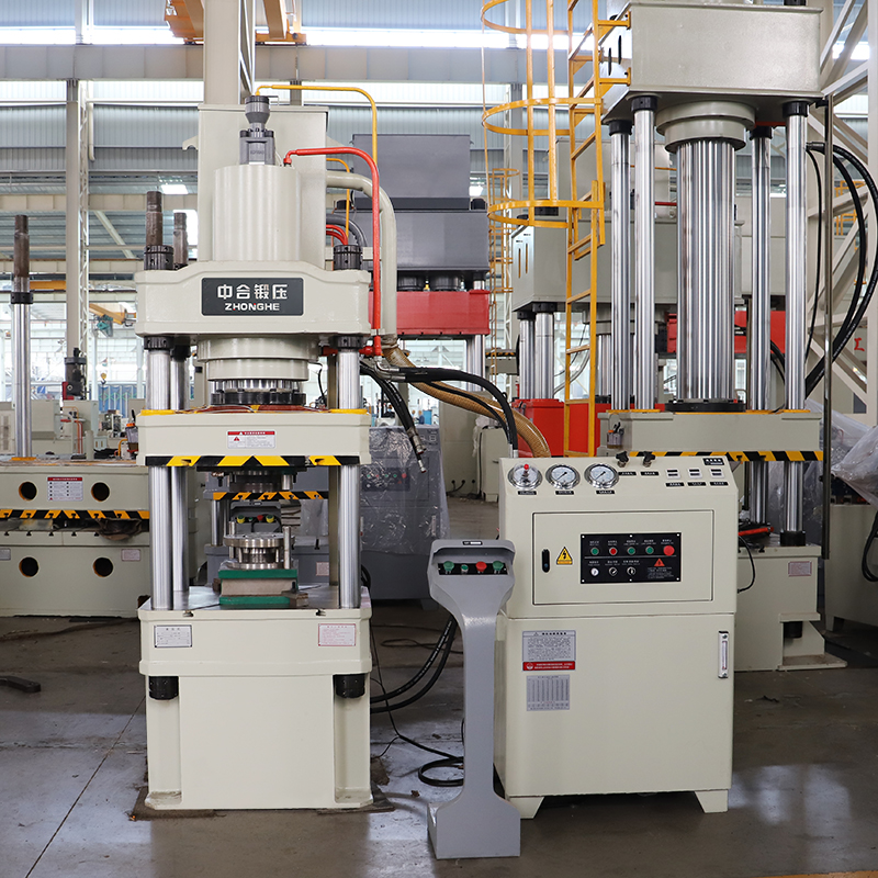 不銹鋼封頭帽(封帽)拉伸成型液壓機_200噸液壓機