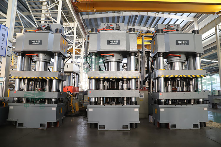 客戶訂購多臺(tái)800噸四梁四柱液壓機(jī) 客戶訂購多臺(tái)800噸四梁四柱液壓機(jī)